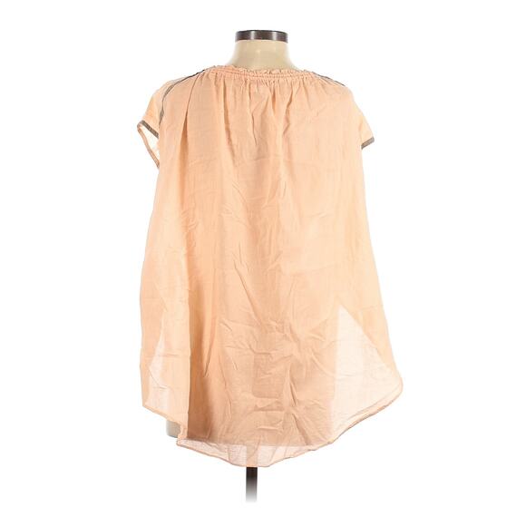 Free People We The Free Tie Front Peasant Top XS Lightweight Cottage Feminine - Picture 2 of 16